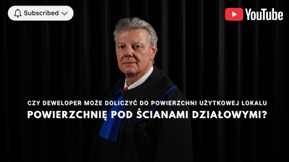 Czy deweloper może doliczyć do powierzchni użytkowej lokalu powierzchnię pod ścianami działowymi?