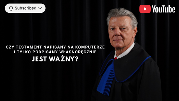 Czy testament napisany na komputerze i tylko podpisany własnoręcznie jest ważny?